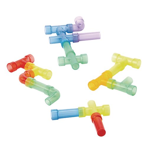 Excellerations® Mini Translucent Pipe Tubes - 360 Pieces