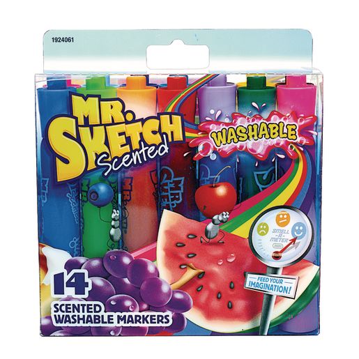 Mr Sketch Washable Scented Markers, Set of 14 Colors