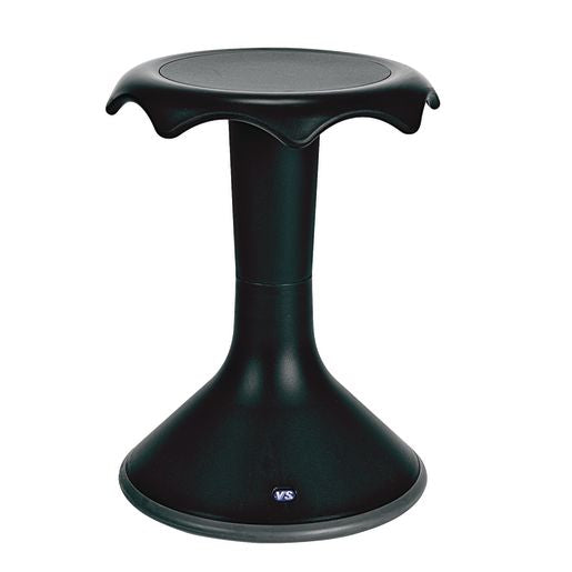 18" Hokki Stool - Black-Grey