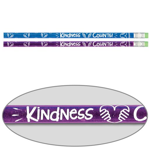 Really Good Stuff® Kindness Counts Pencils - Set of 12