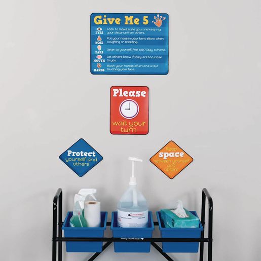 Really Good Stuff® EZ Stick™ Safety First Floor and Wall Decals