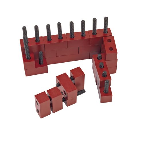 Excellerations® Mini Bricks and Rebar Tabletop Building Set - 45 Pieces