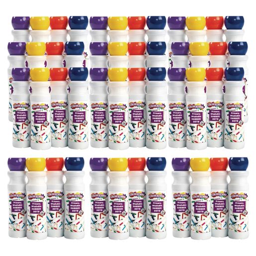 Colorations® Dabber Dot Markers EA 4 CLRS, 12 Sets