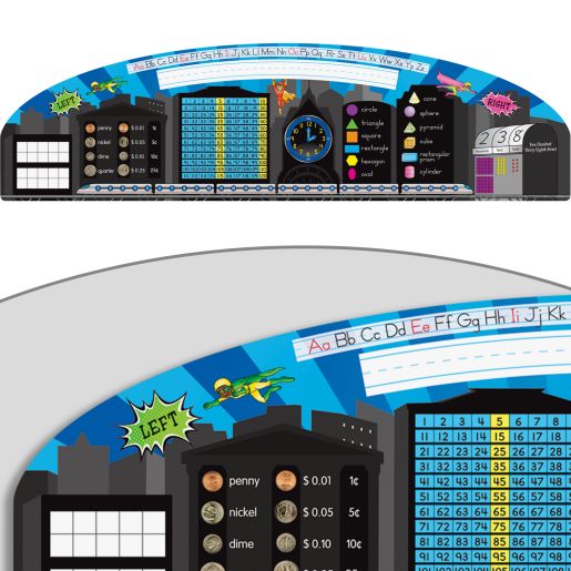 Superhero Self-Adhesive Deluxe Plastic Desktop Helpers™ - Set Of 24