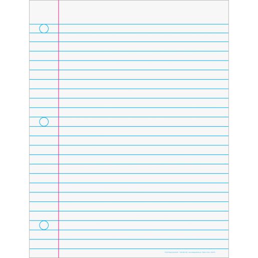 Jumbo Dry Erase Magnetic Notebook Page - 1 sheet