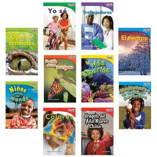 TIME FOR KIDS® Informational Text Grade 1 Readers Spanish Set 2 10-Book Set