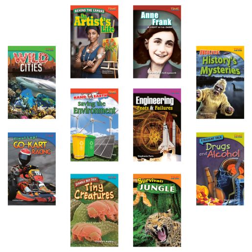 TIME FOR KIDS® Informational Text Grade 4 Readers Set 3 10-Book Set