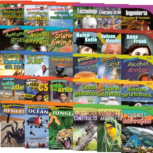 TIME FOR KIDS® Informational Text Grade 4 Spanish 30-Book Set