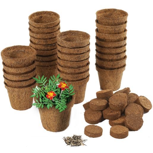 Wonder Soil Classroom Gardening Kit - 30 pots, wonder soil wafers with seeds