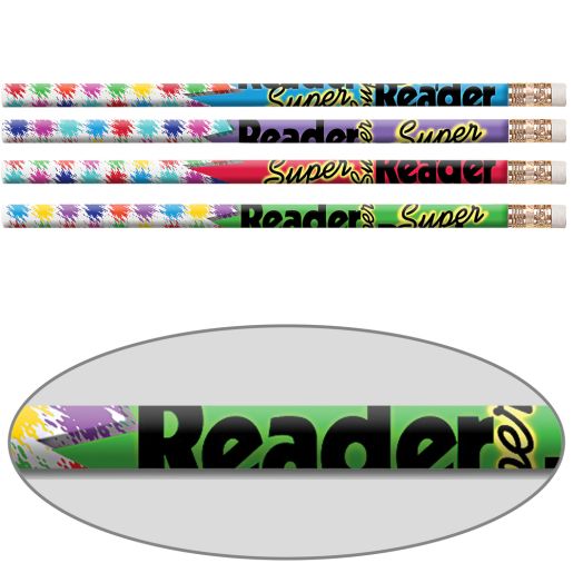 Super Reader Pencils - 12 pencils