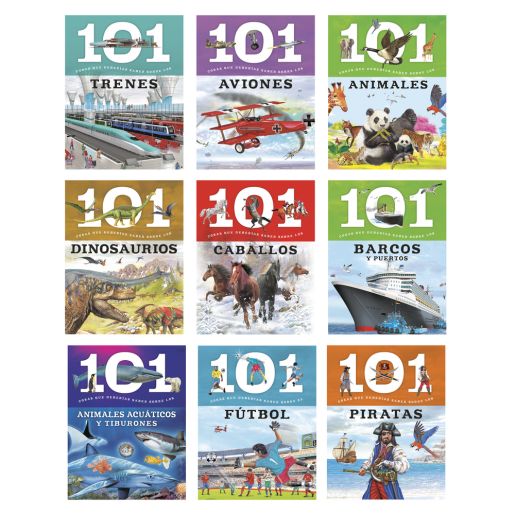 101 Things Things That You Should Know About (101 Cosas que Deberias Saber Sobrelos): 10-Book Set
