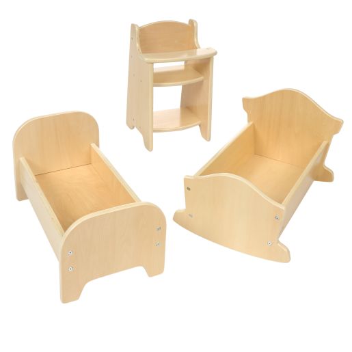 Excellerations® Wooden Doll Furniture Set