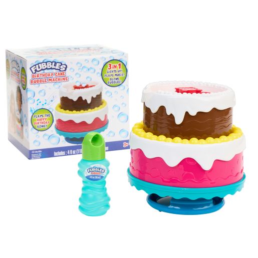 Fubbles® Birthday Cake Bubble Machine