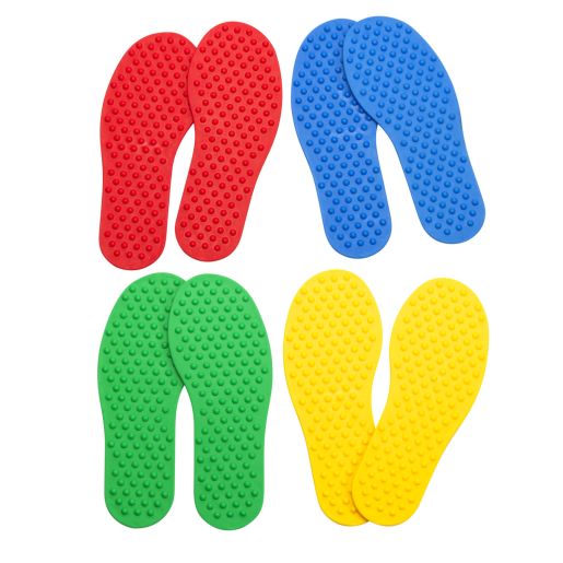 Excellerations® Feet Floor Markers - 8 Pieces