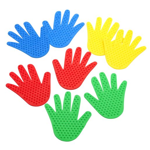Excellerations® Hand Floor Markers - 8 Pieces