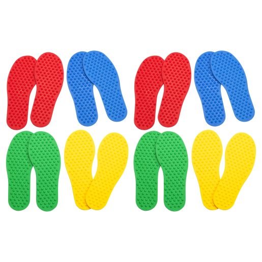 Excellerations® Feet Floor Markers - Set of 16 Pieces