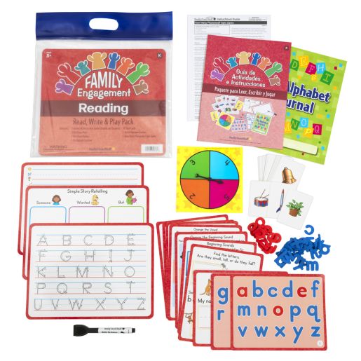Family Engagement Reading - Read, Write and Play Pack - Kindergarten