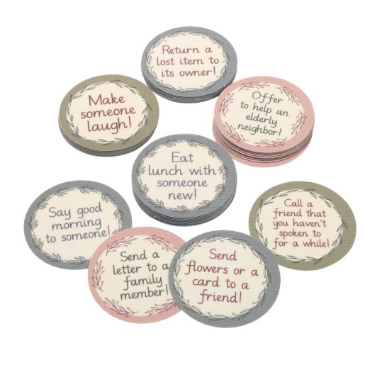 Really Good Stuff® Random Acts of Kindness Chips - Set of 40