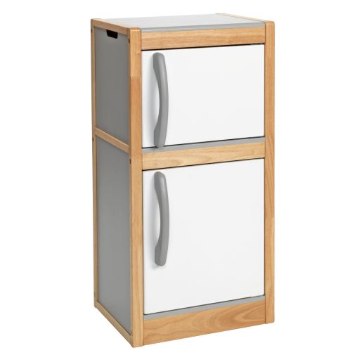 Excellerations® Sustainably Harvested Rubberwood Modern Refrigerator