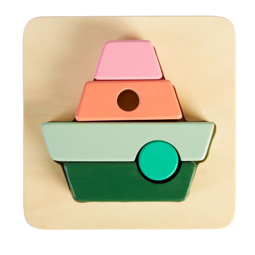 Excellerations® Sustainably Harvested Boat Puzzle