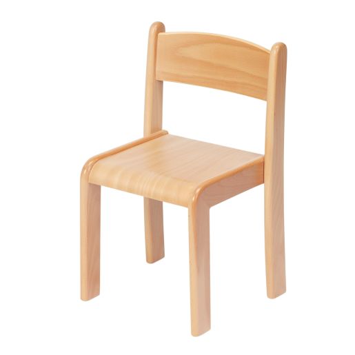 Beech Stacking Chair, 10" H - Pack of 4