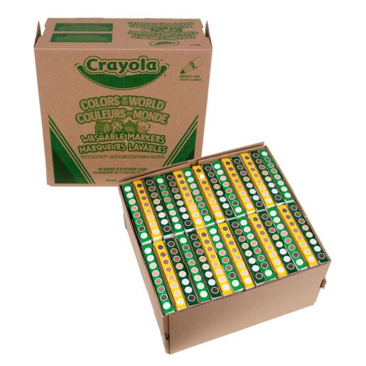 Crayola® World of Color Markers Classpack