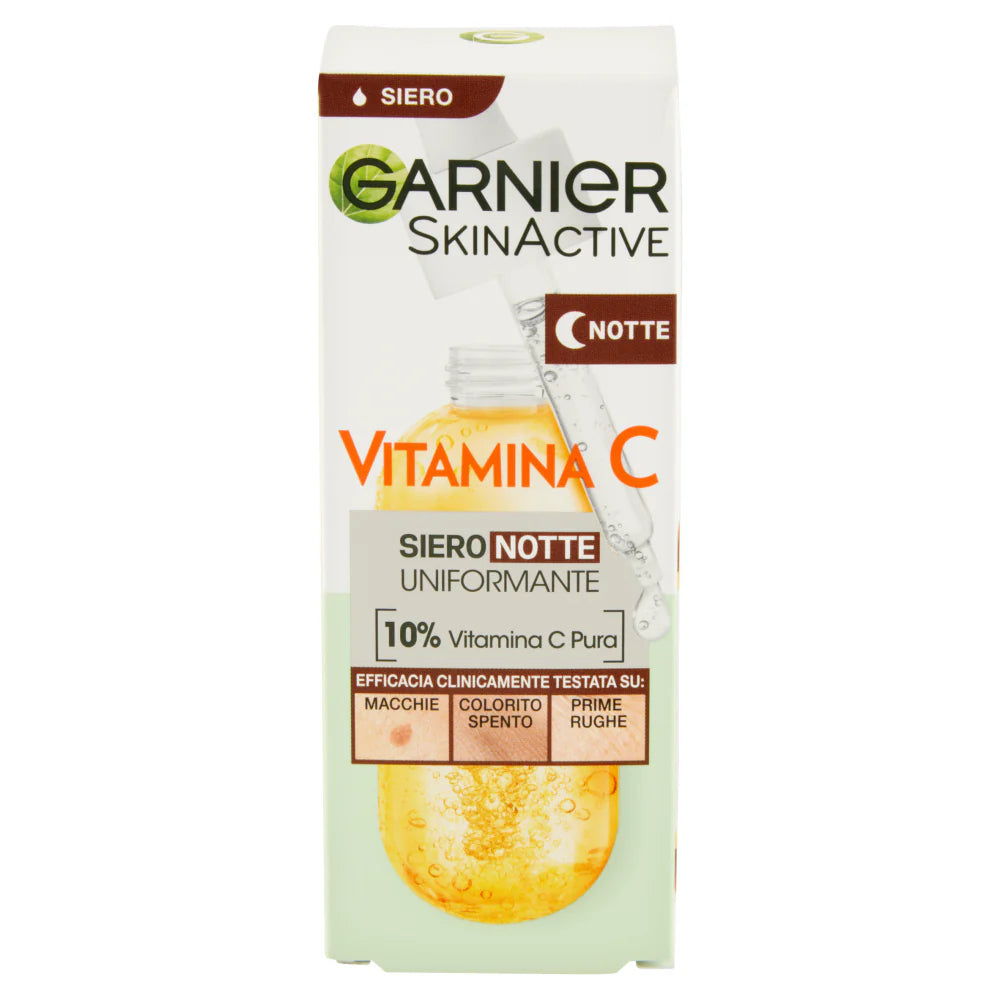 Garnier hudaktiva kvällsvitamin-c kvällsserum 30ml