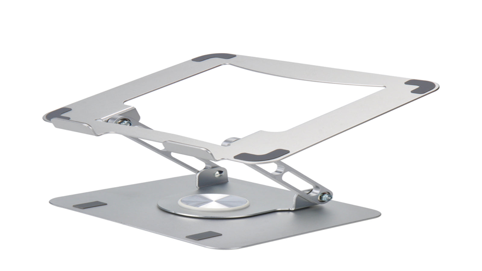 Uncaged Ergonomics Swivel Laptop Stand Silver