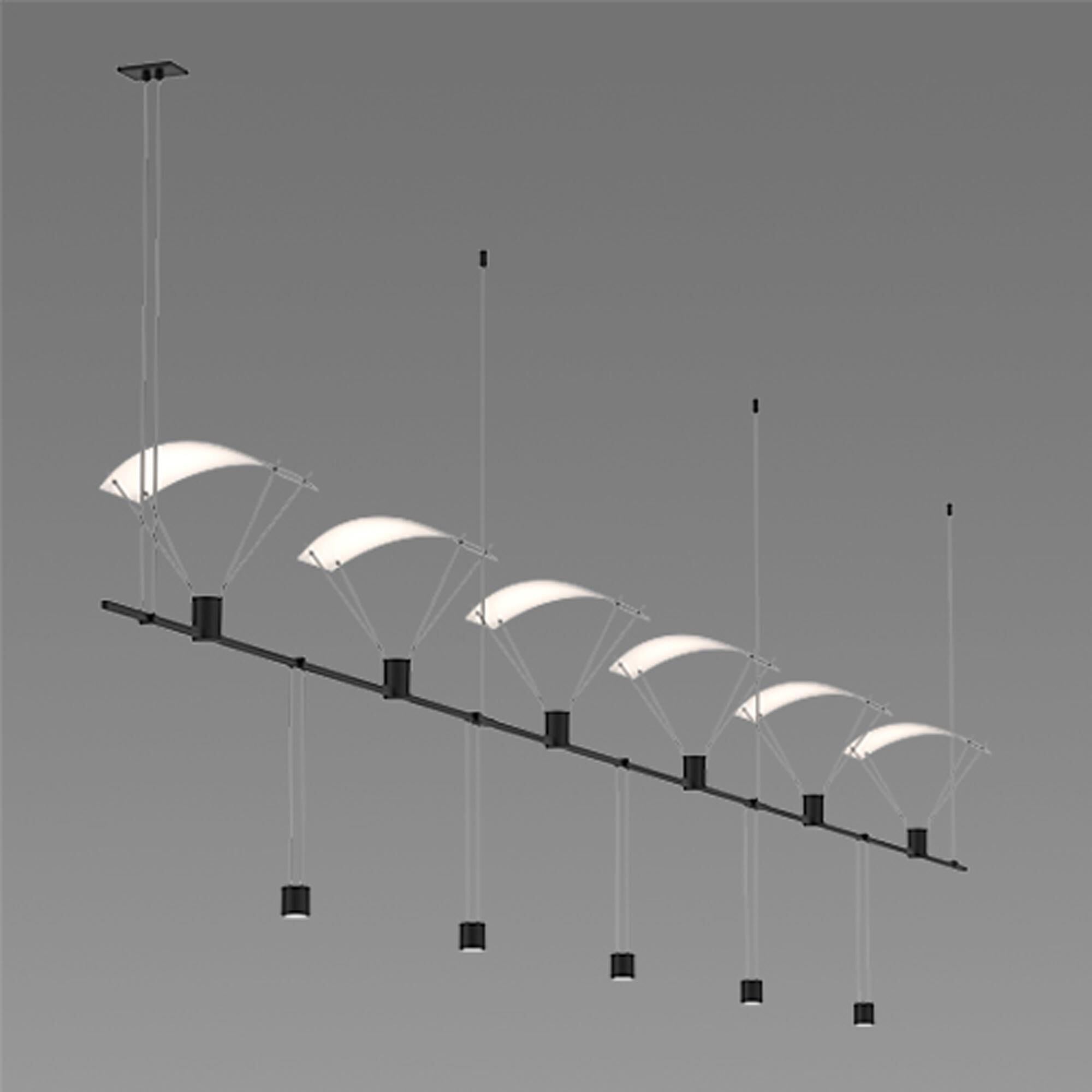 SONNEMAN Suspenders 110 Inch 11 Light LED Linear Suspension Light Suspenders - SLS0161 - Modern Contemporary