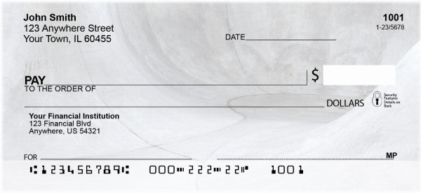 Skateboarding Concrete Personal Checks