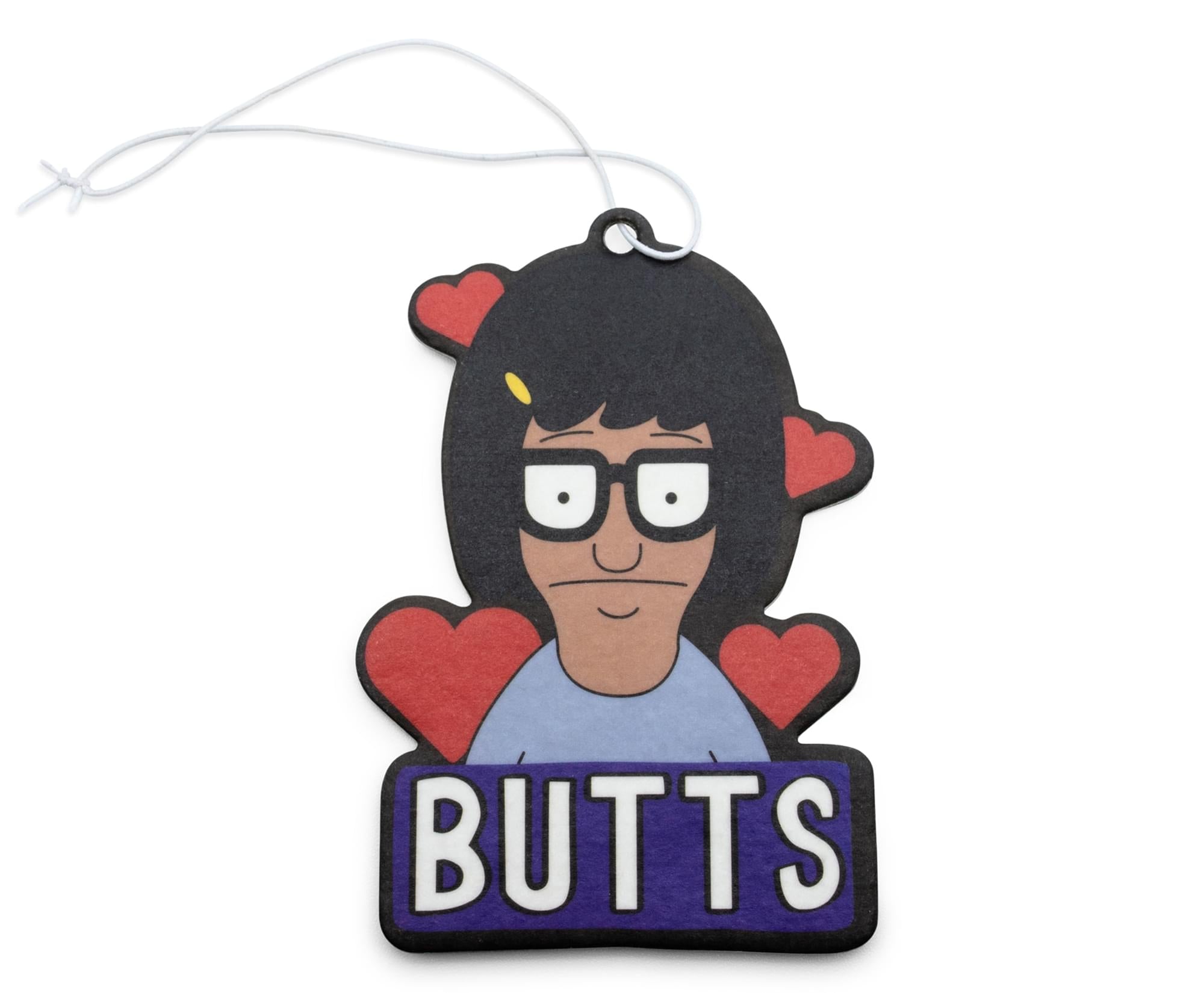 Bob's Burgers Tina Belcher Butts Air Freshener | Vanilla Scent