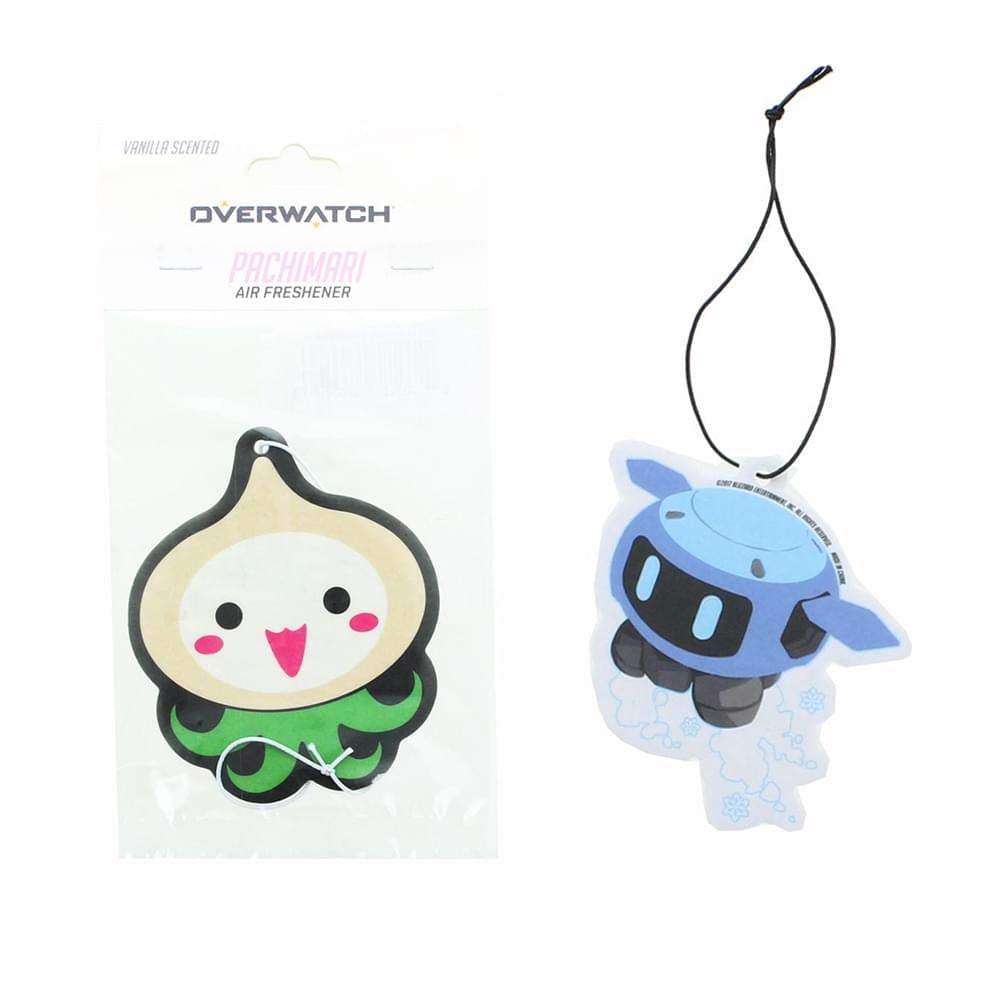 Overwatch Patchimari and Snowball Air Freshener, 2 Pack Set