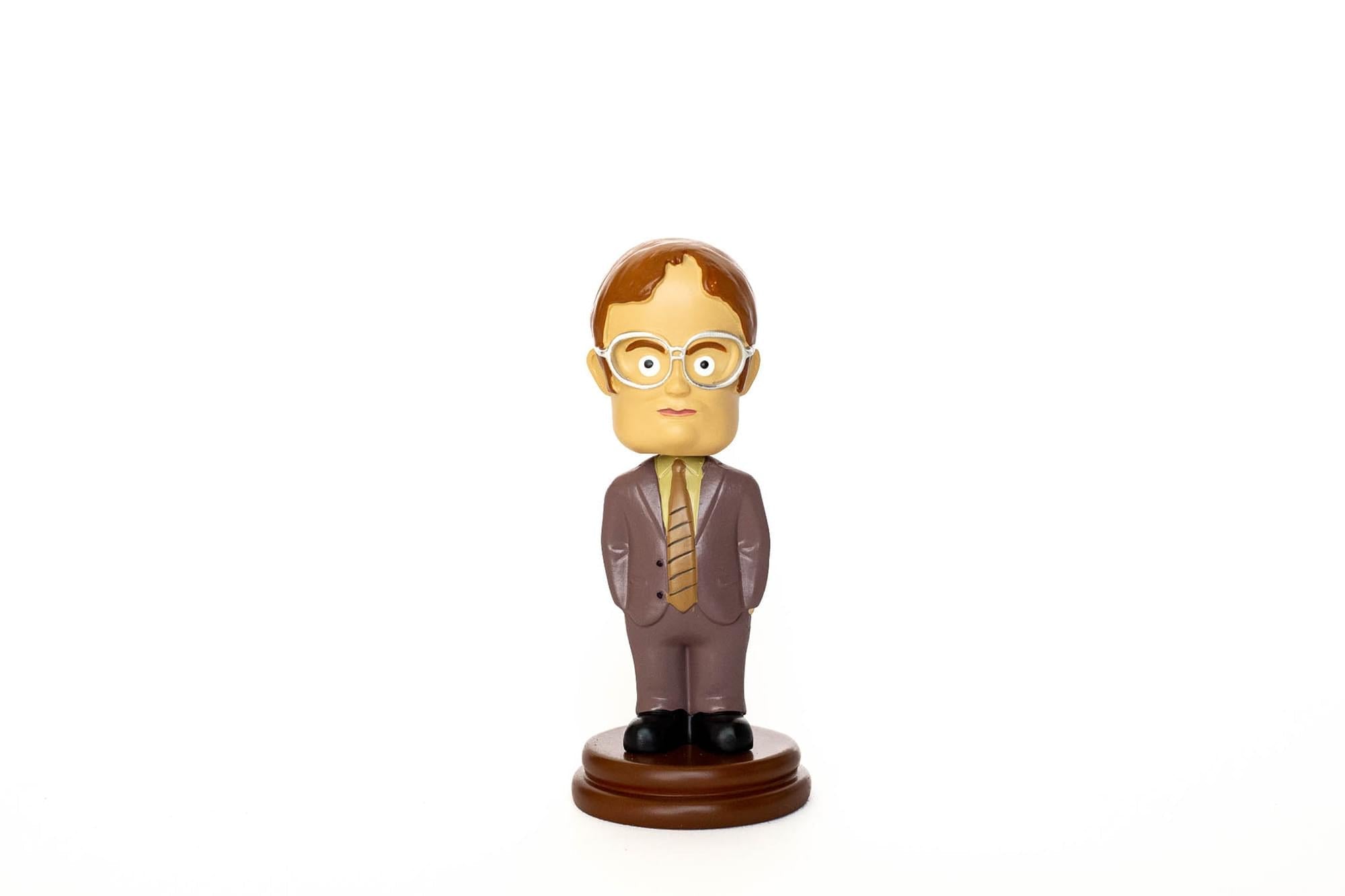 The Office Dwight Schrute Bobblehead Collectible Figure | Stands 5.5 Inches Tall
