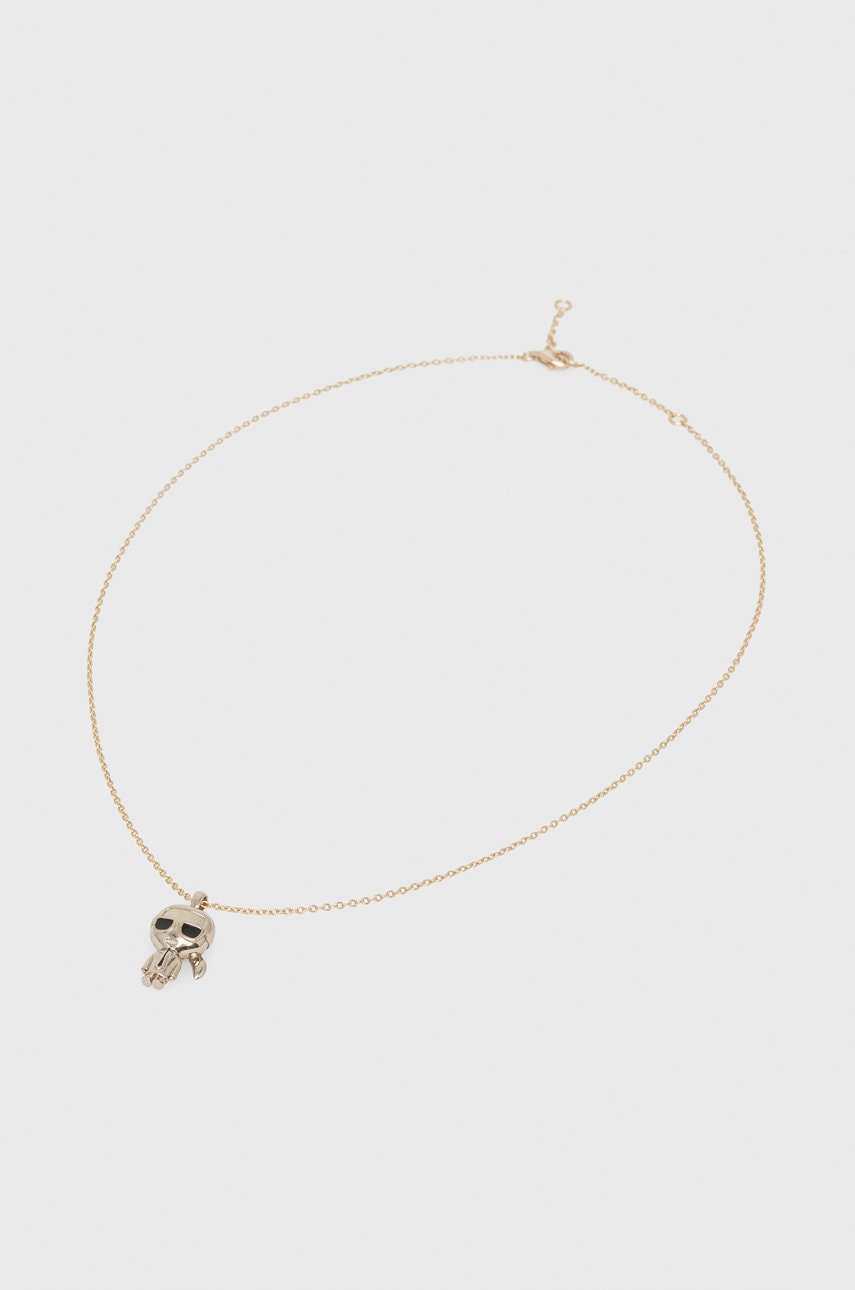 Karl Lagerfeld srebrni choker