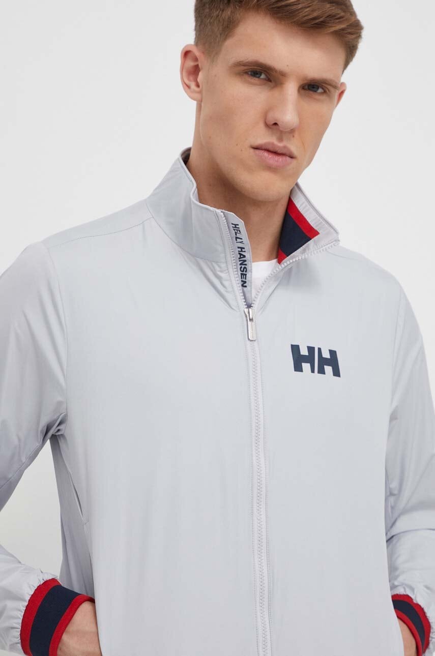 Vjetrovka Helly Hansen Salt boja: siva