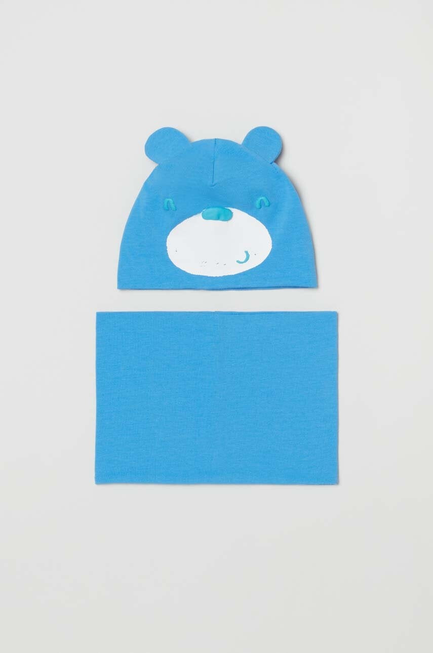 Dječja kapa i cjevasti šal OVS od tanke pletenine