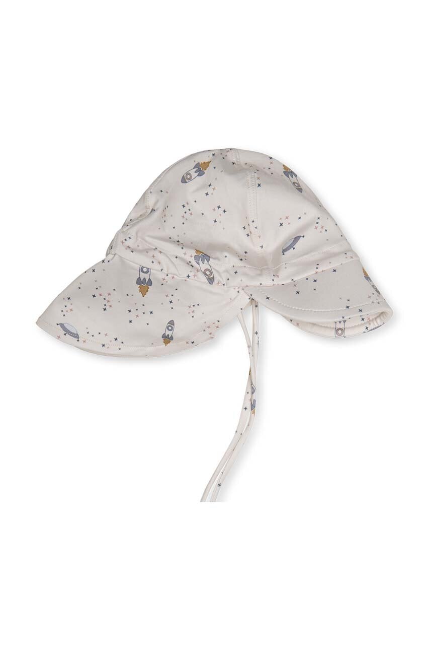 Dječja kapa That's mine boja: siva, od tanke pletenine