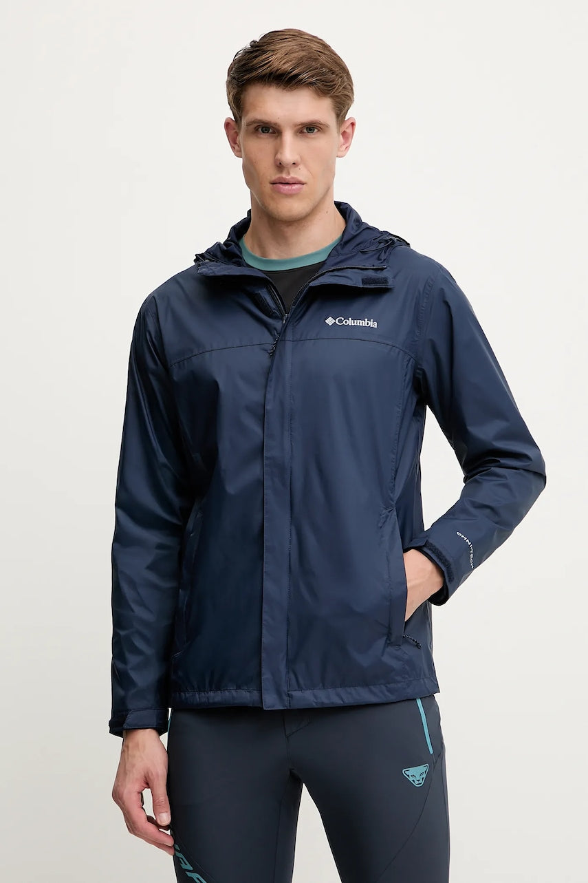 Outdoor jakna Columbia Watertight II mornarsko modra barva, 1533898