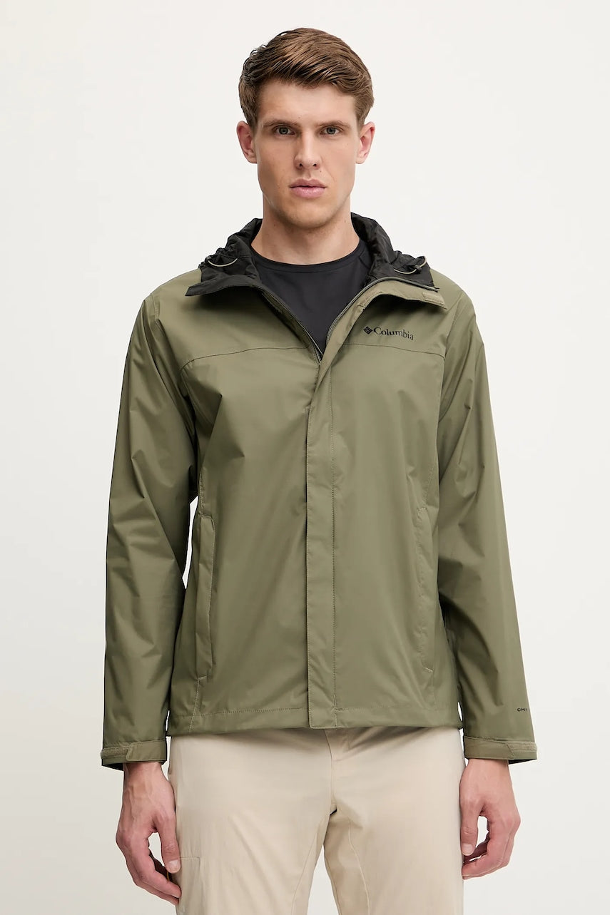 Outdoor jakna Columbia Watertight II mornarsko modra barva, 1533898