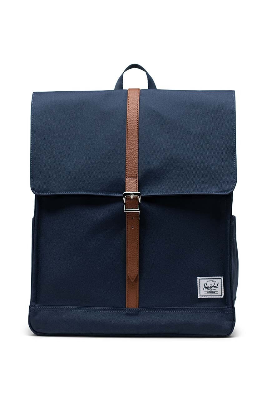 Nahrbtnik Herschel 11376-00007-OS City Backpack mornarsko modra barva