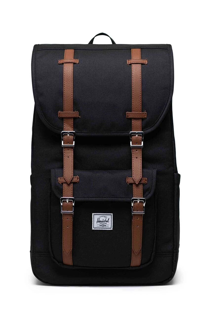 Ruksak Herschel Little America™ Backpack boja: crna, veliki, bez uzorka