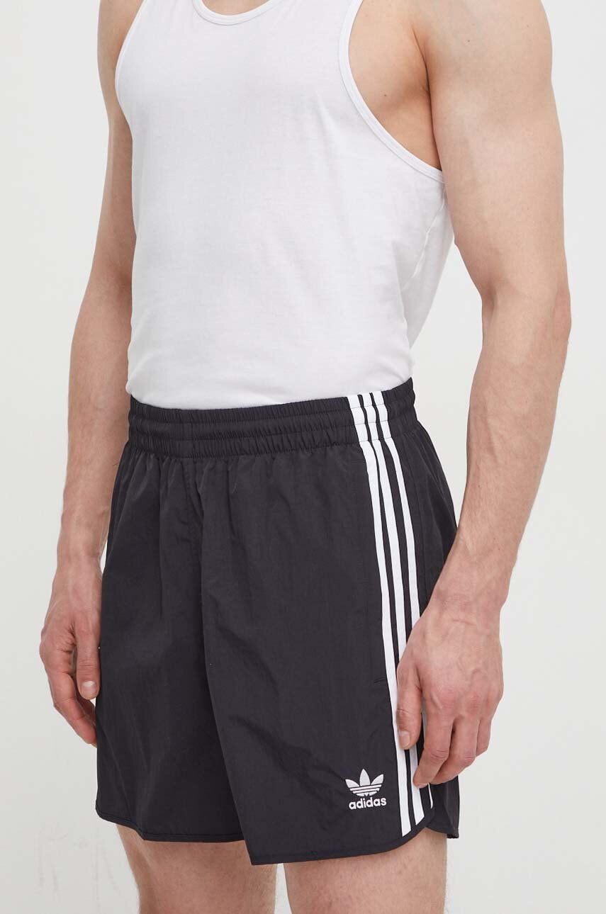 Kratke hlače adidas Originals Adicolor Classics Sprinter Shorts moške, črna barva HS2069
