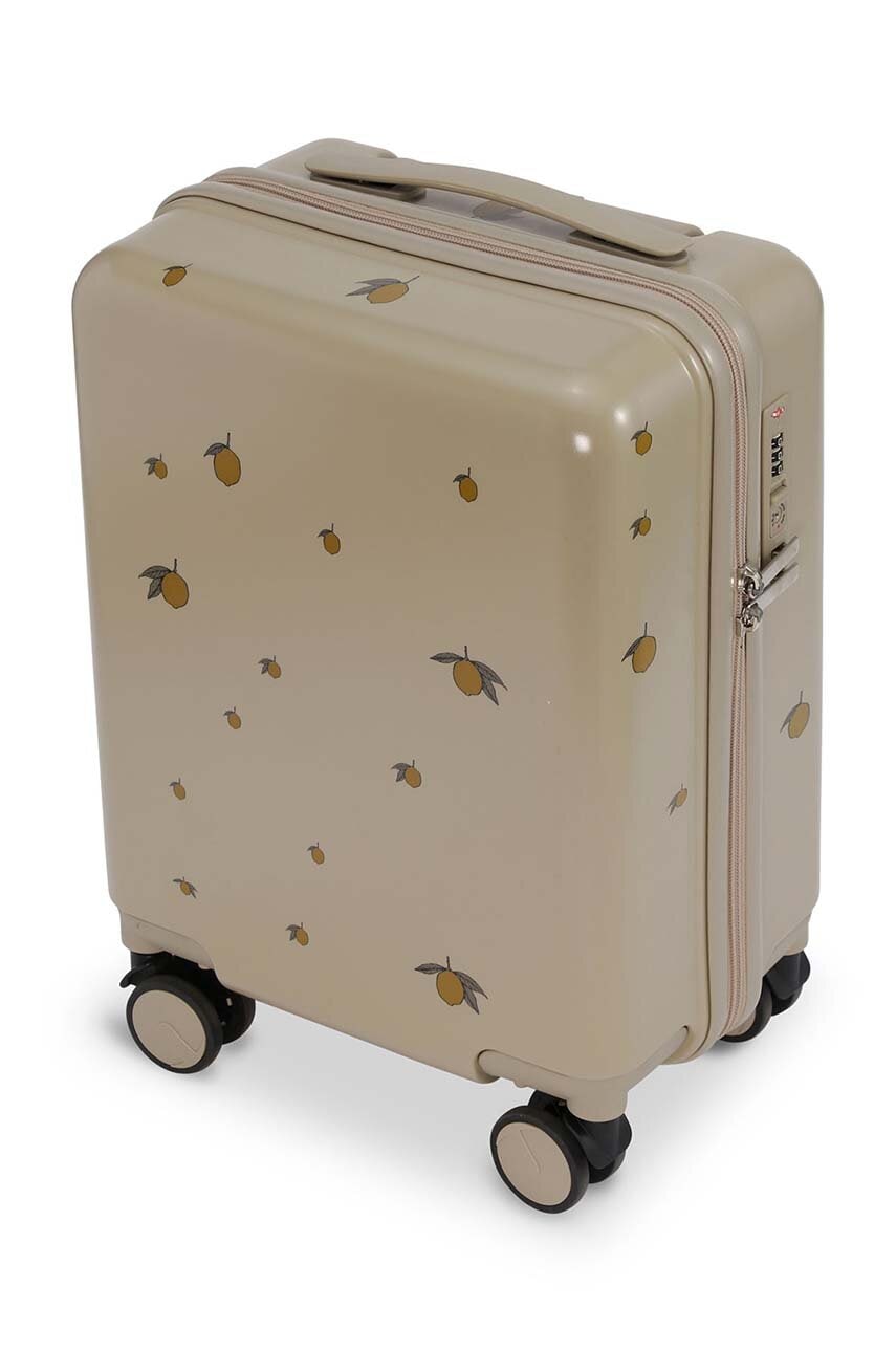 Kofer Konges Sløjd TRAVEL SUITCASE boja: žuta