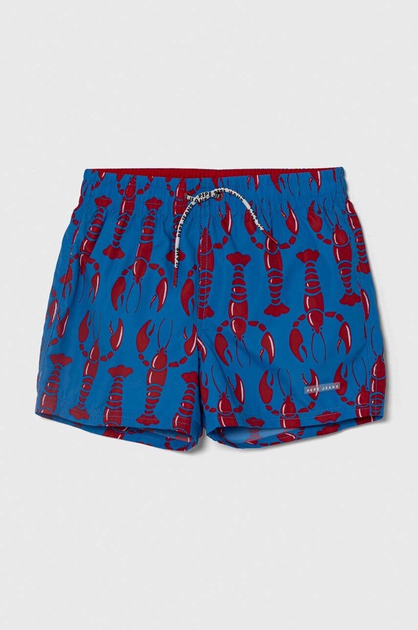 Dječje kratke hlače za kupanje Pepe Jeans LOBSTER SWIMSHORT boja: crvena