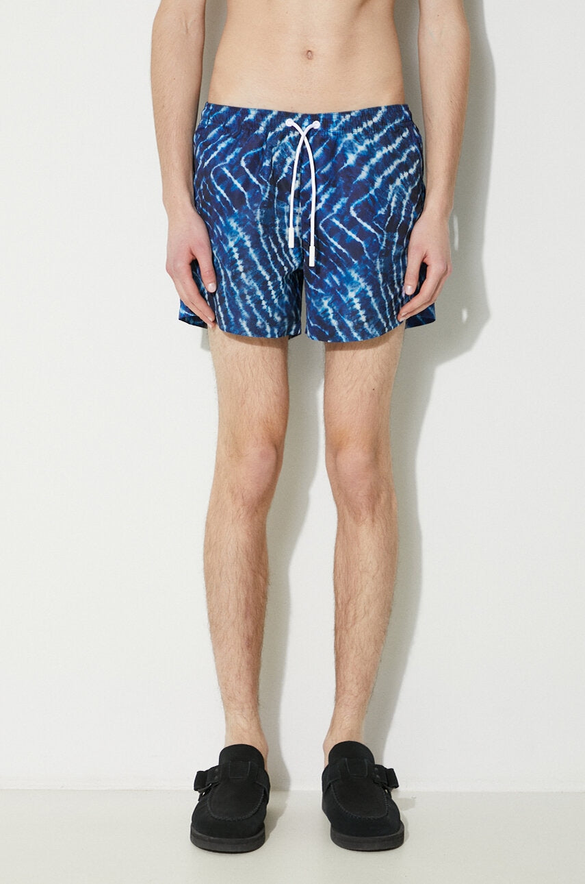 Kratke hlače za kupanje Marcelo Burlon Aop Sound Waves Swim Short CMFA003S24FAB0024501