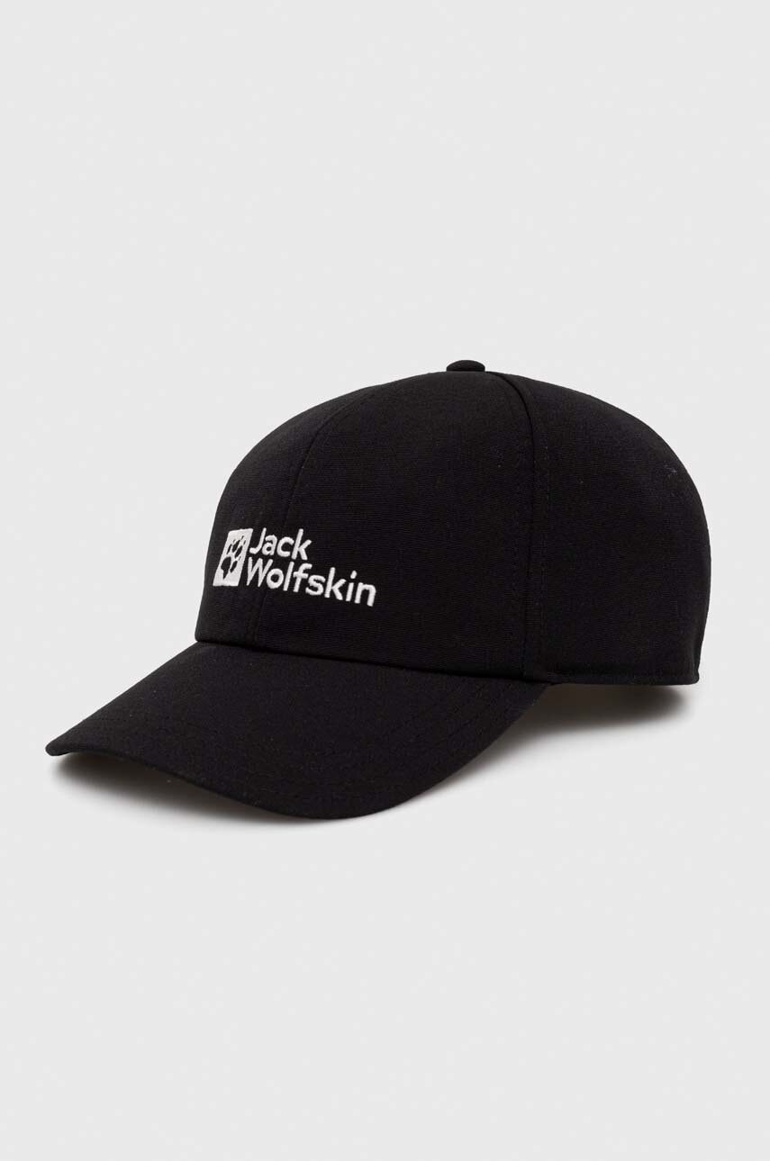 Kapa s šiltom Jack Wolfskin Baseball črna barva 1900675