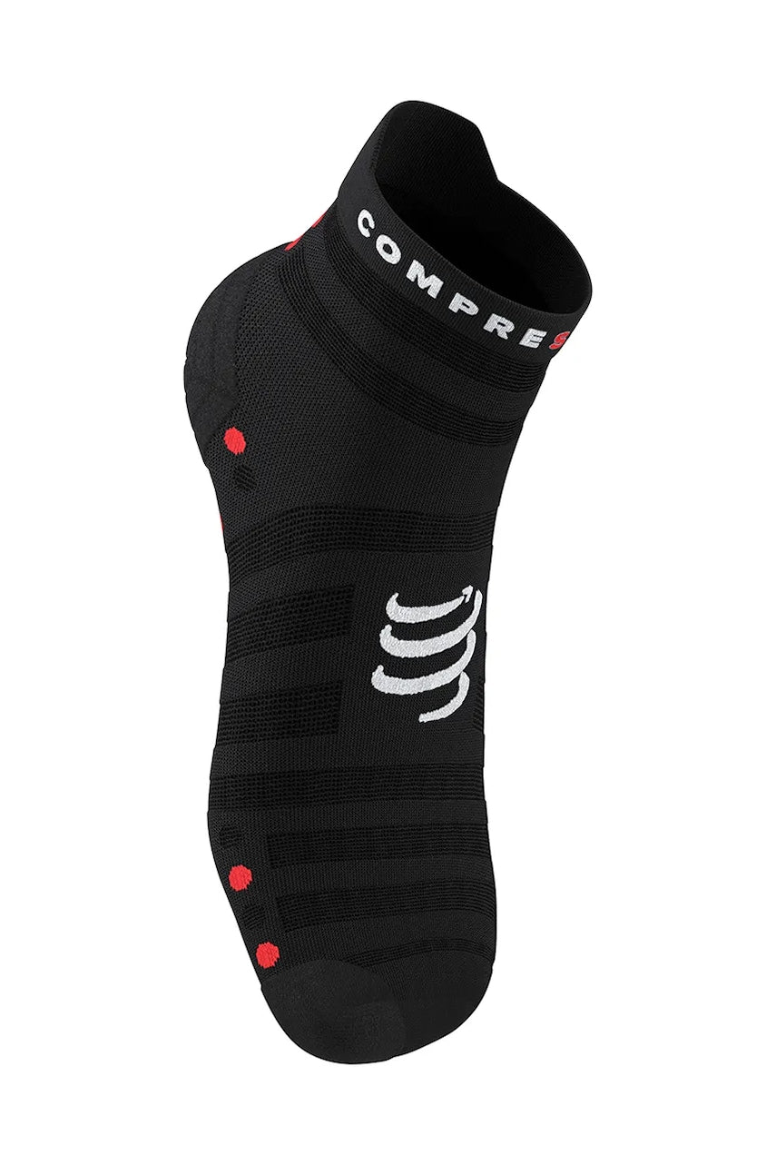 Nogavice Compressport Pro Racing Socks v4.0 Ultralight Run Low mornarsko modra barva, XU00051B