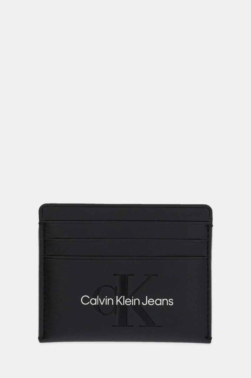Etui za kartice Calvin Klein Jeans boja: crna