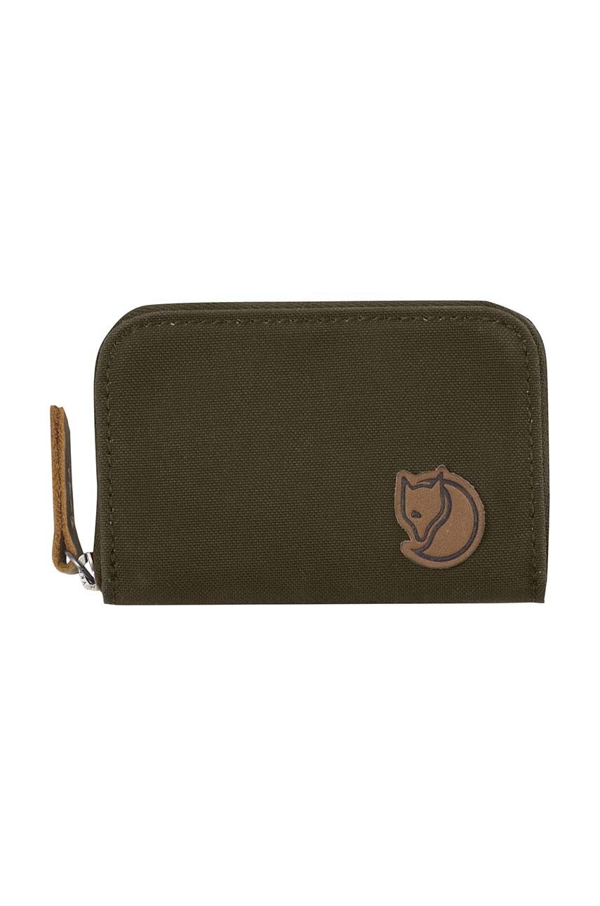 Denarnica Fjallraven Zip Card Holder zelena barva, F24218