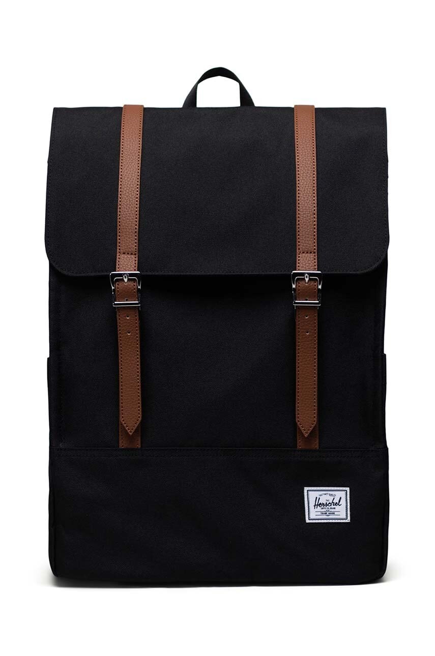 Nahrbtnik Herschel Survey Backpack črna barva